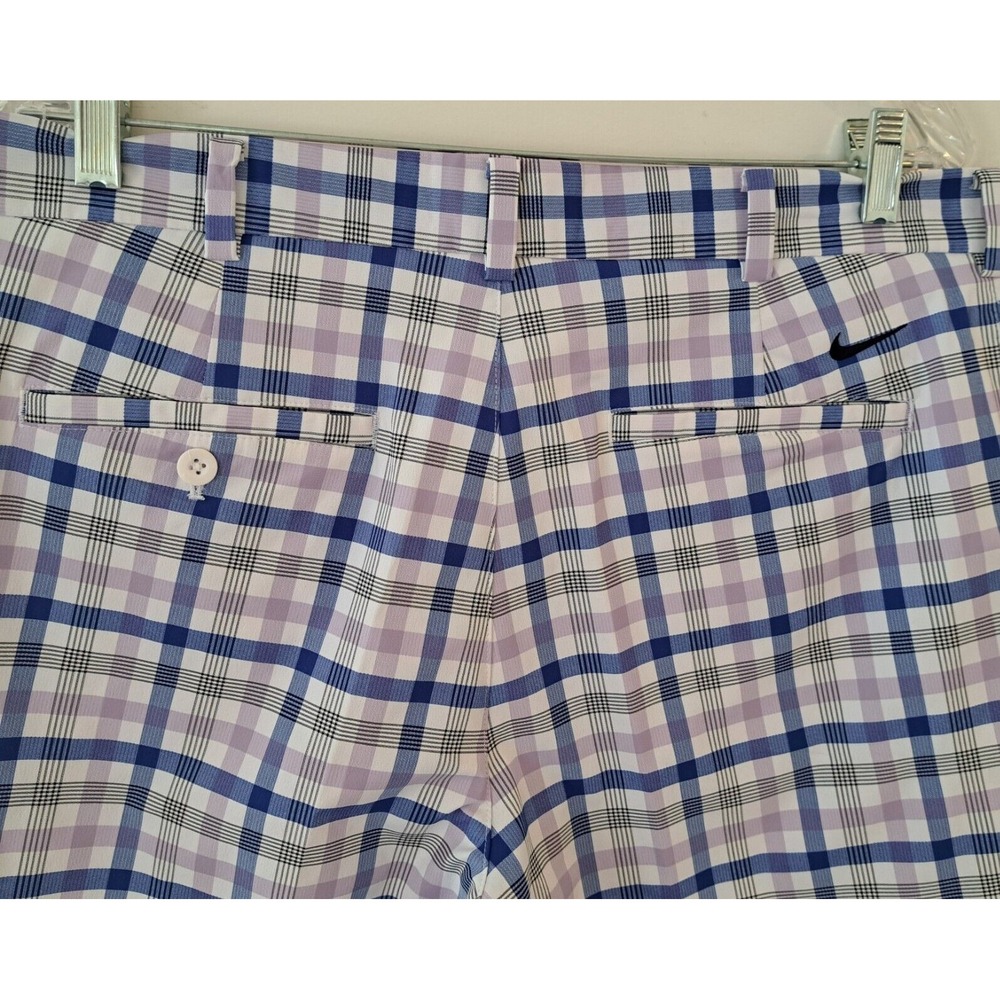 Men's Nike Dri Fit Embroidered Logo Golf Shorts 34 Moisture Wicking Modern Fit - Picture 2 of 6